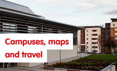 campuses maps and travel